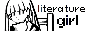 literaturegirl button