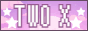 two-x button